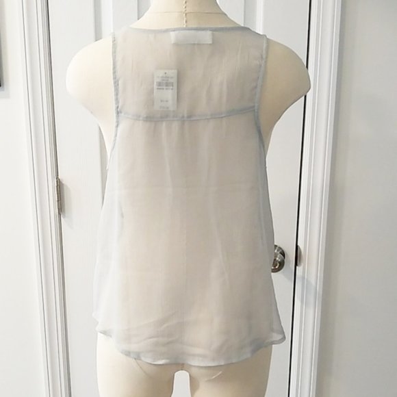 Abercrombie & Fitch Floral Beaded Tank Top - Picture 6 of 9